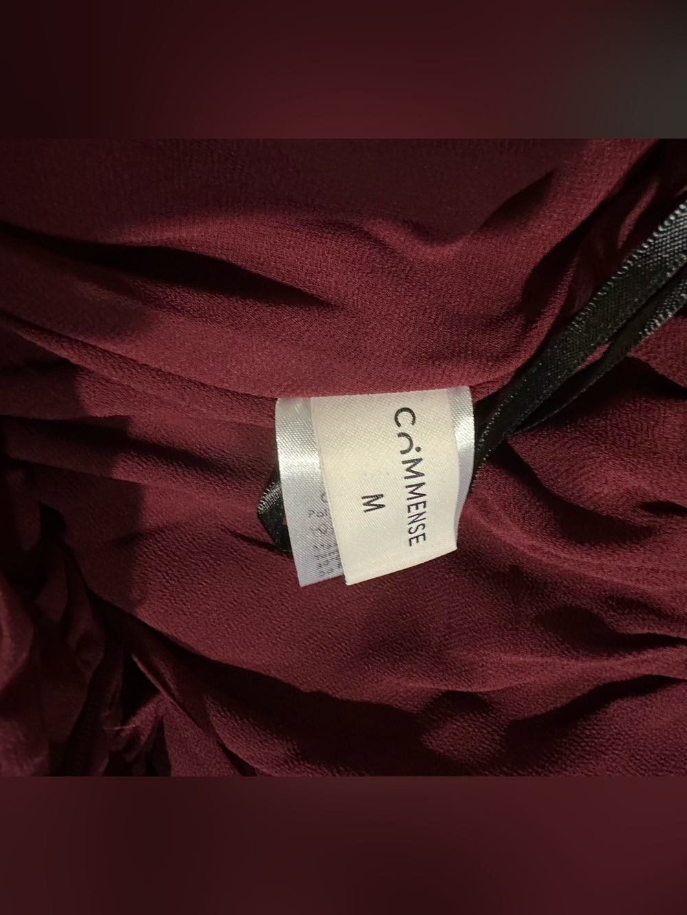 NWT Commense One-Shoulder 2-Piece Chiffon Short Set - M - Picture 4 of 7